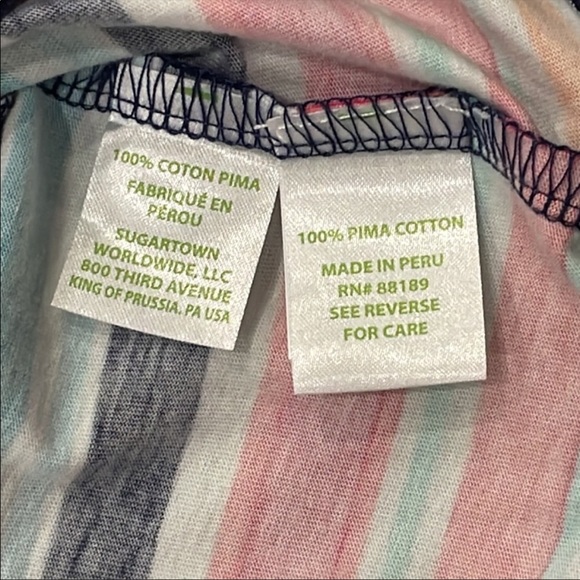 NWT Lilly Pulitzer Navy Beacon T-shirt Dress - Size XXS - Picture 6 of 9